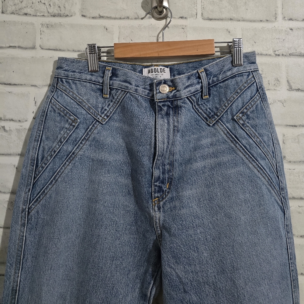 Agolde Dorian Straight Leg Jean Lt. Wash size 29 - Picture 7 of 12